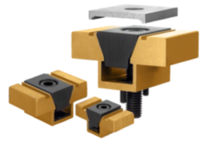 Wedge clamps machinable