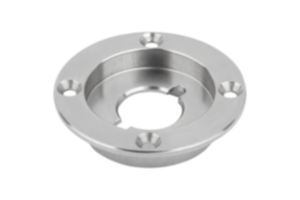 Clamping plate, stainless steel for quarter-turn clamp lock with recessed grip Clamping plate, stainless steel for quarter-turn clamp lock with recessed grip