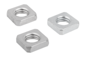 Square nuts DIN 562 low type Square nuts DIN 562 low type