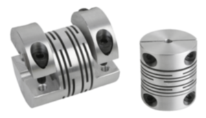 Beam couplings aluminium with detachable clamp hubs