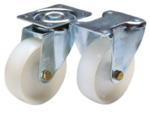 Swivel and fixed castors standard version